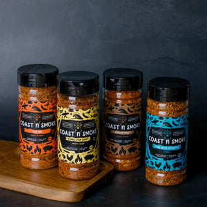 Our most popular bbq rubs line up