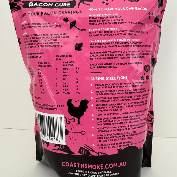 coast n smoke bacon cure