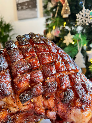 Christmas Glazed Ham