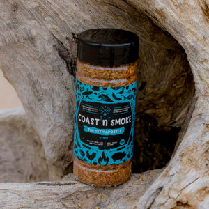 The 13th Apostle Lamb rub on driftwood