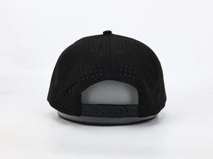 Trucker Hat - Performance - Black with embroidered logo